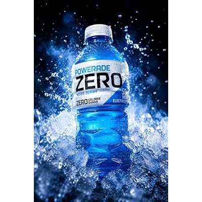 Powerade Zero Variety Pack (9 Bottles, 28 oz Each) Zero Sugar Electrolyte Sports Drink Bundle with Grape, Fruit Punch, Mixed Berry, Strawberry Smash & Orange