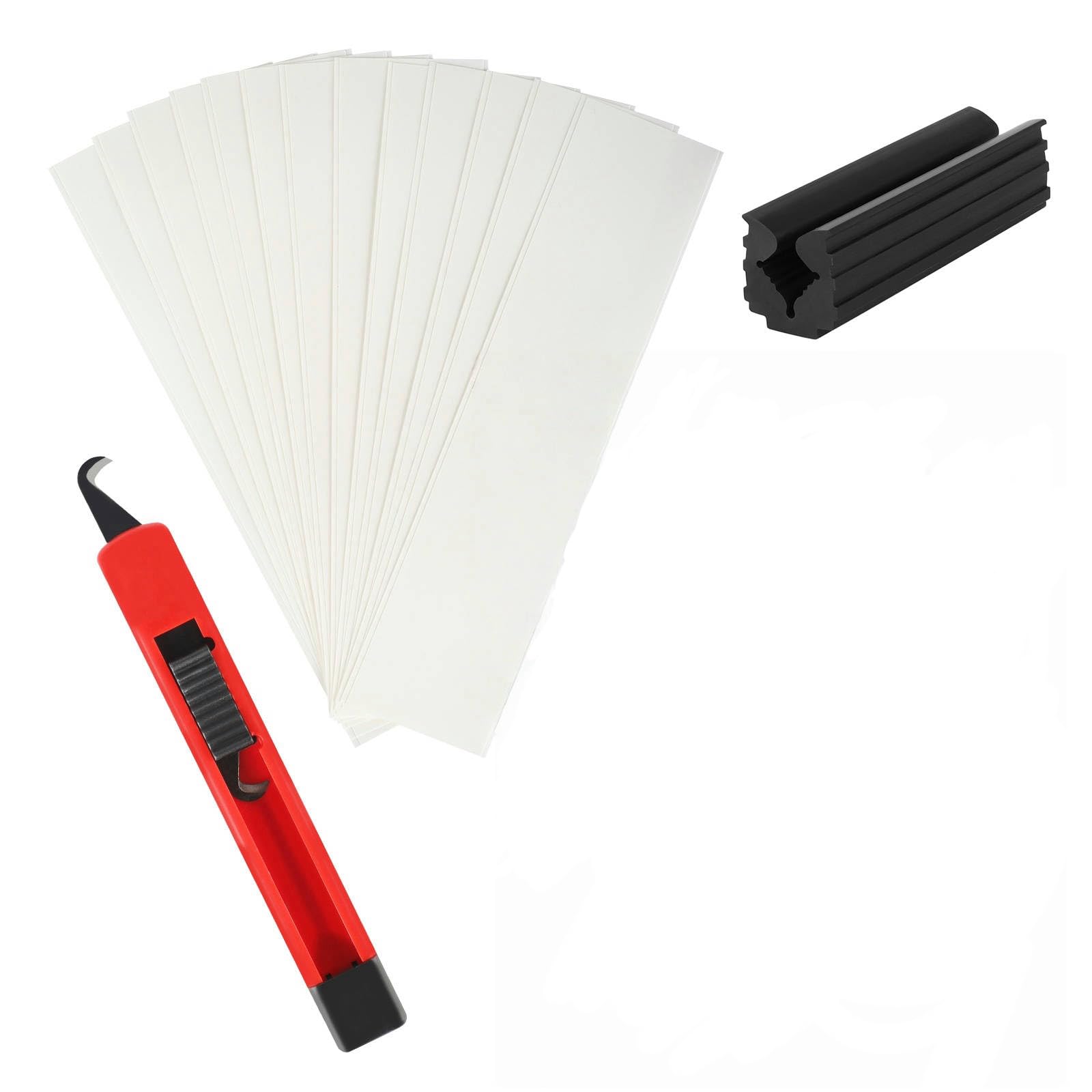 Golf Regripping Kit with Retractable Hook Knife,13pcs Double-Sided Grip Tapes (2