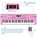 Hricane Electronic Keyboard Piano 61 Keys, Portable Digital Pianos Music Keyboard with Microphone, Sheet Music Stand, Piano Note Stickers, Best Gift for Kids Beginners Hricane Electronic Keyboard Piano 61 Keys, Portable Digital Pianos Music Keyboard with Microphone, Sheet Music Stand, Piano Note Stickers, Best Gift for Kids Beginners
