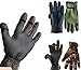 LJZOEM Thermal Gloves Cycling Gloves All Finger Winter Gloves Anti-Skid Mittens Gloves Windproof Lined Thick Ski Gloves Snow Gloves