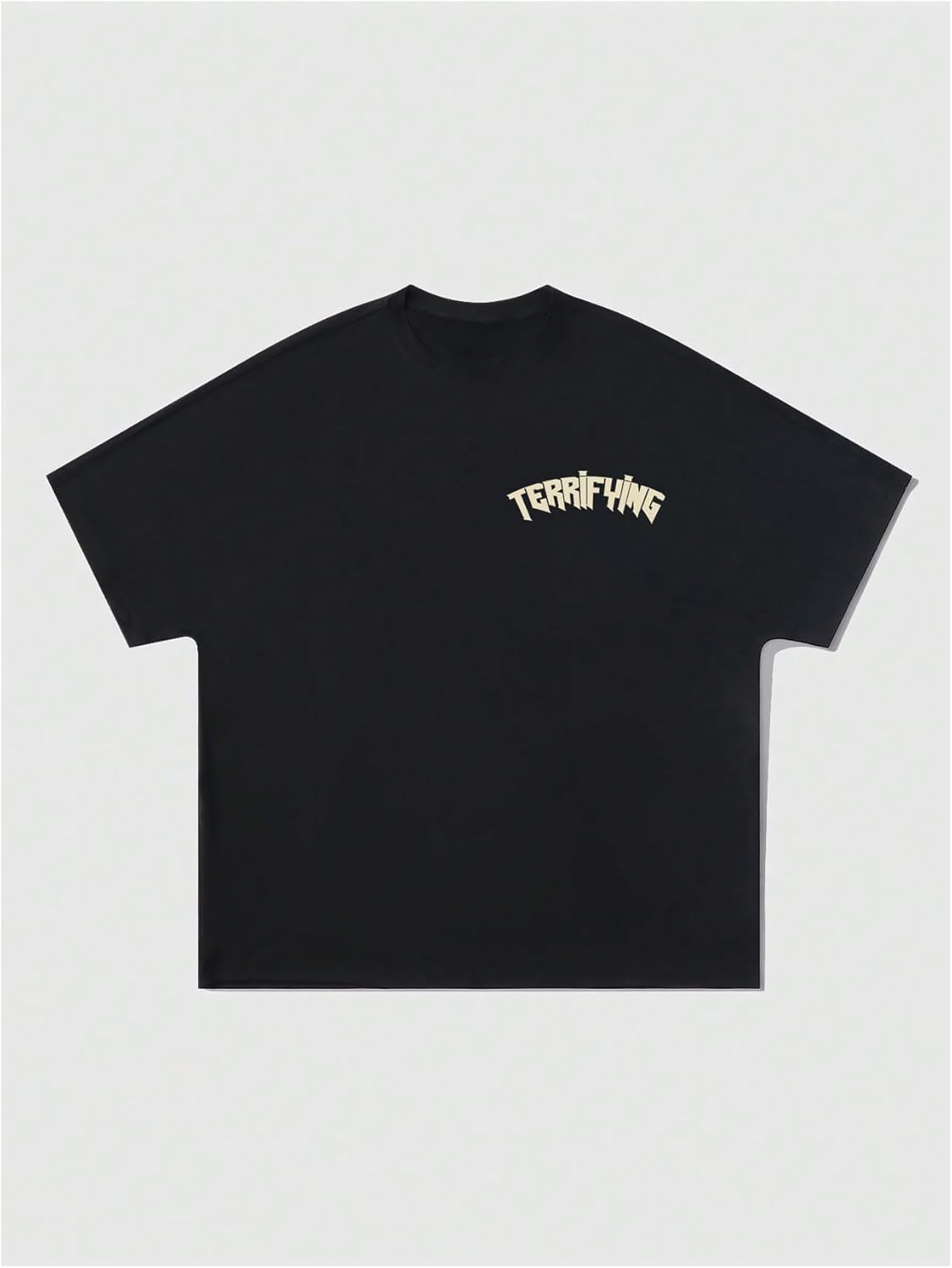 GORGLITTER Men's Oversized Graphic Tee Vintage 90s Hip Hop Short Sleeve T Shirt Casual Crewneck Streetwear Top - Image 4