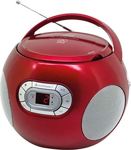 Black Friday - 80% OFF Soundmaster SCD2120RO Boombox CD Radio Red Flash Deals - 50% OFF Soundmaster SCD2120RO Boombox CD Radio Red