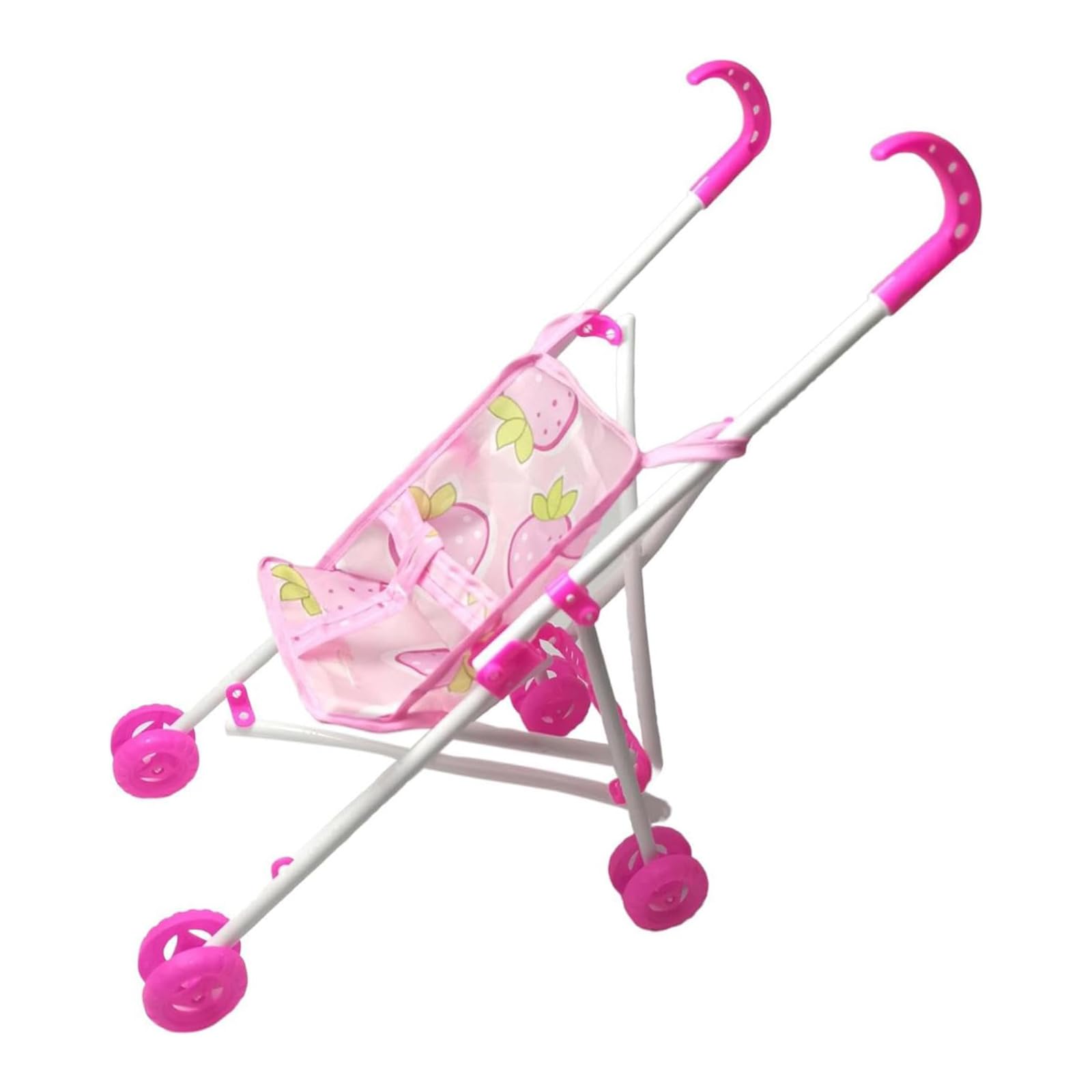 Kalttoy Realistic Simulation Doll Pushchair Simple Setup Safe Toy Enhances Imagination Pretend Play Doll Decors