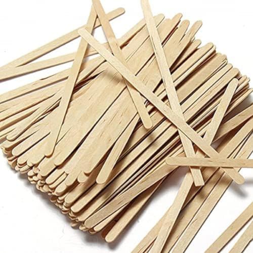 Image of ABENA Wooden Coffee Stirrers, 14cm, Pack of 1000, Disposable Coffee Stirrer