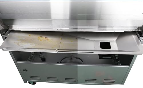 Uniflasy Universal Grease Tray With Catch Pan Fits Nexgrill, Charbroil, Dynaglo, Kenmore, Bhg, Grill Master, Backyard, Uniflame, Expert Gas Grill, Adjustable Drip Pan For 3/4/5 Burner Gas Grill #TOP2