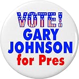 Vote! Gary Johnson for Pres MAGNET President Libertarian Campaign