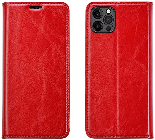 Étui iPhone 12 Pro Max housse clapet magnétique cuir antichoc