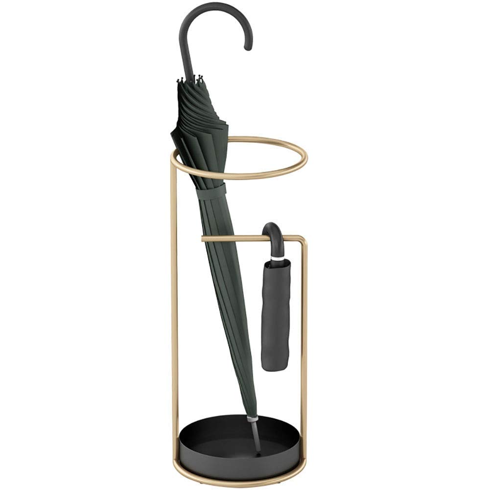 Porte-parapluie doré pour sublimer la décoration de votre bureau à domicile