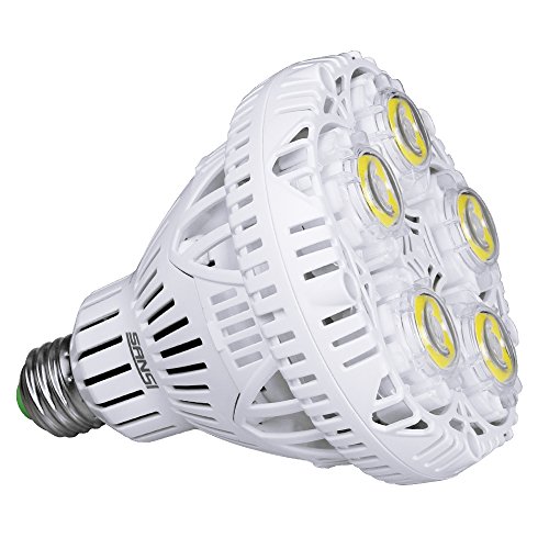 SANSI (Updated) BR30 30W LED Light, 250-300W Equivalent, 5000K Daylight, 4000lm Super Bright