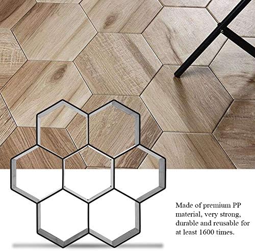 Garden Mold-1Pc DIY Garden Path Maker Mold Concrete Stepping Stone Cement Paving Mould Brick