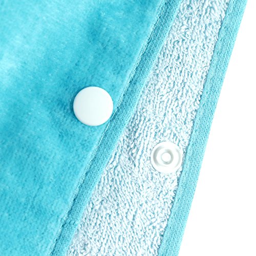Peryoun Child 100% Cotton Hooded Towel 24 X 48 Inches (Mermaid) #TOP2