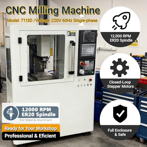 EQCOTWEA CNC Milling Drilling Machine