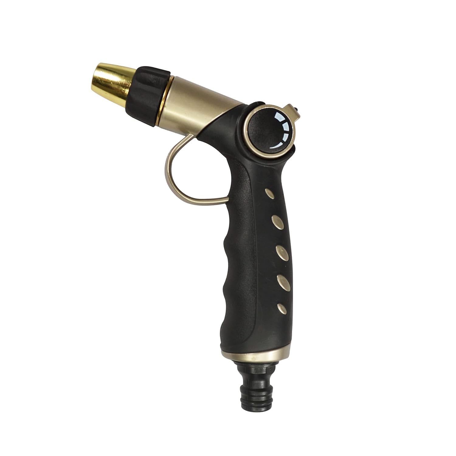 Sharpex Water Spray Gun for Garden Hose Nozzle, Lawn, Pet Cleaning, Car Washer, Bike Washing Spray Gun - Heavy Duty Multi Adjustable High Pressure Water Sprayer Gun (Golden) (B0CPV5HJGH) Amazon Price History, Amazon Price Tracker
