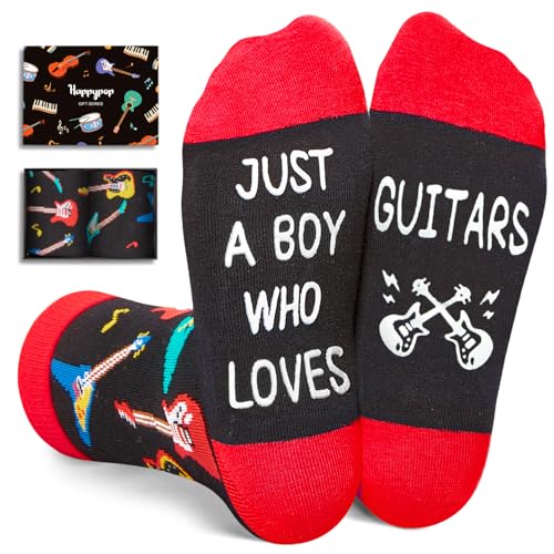HAPPYPOP Music Gifts for Men Women - Trombone & Bass Gifts, Piano Guitar Socks