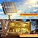 Lomotech Solar String Lights Outdoor - 2 Pack Total 66ft 200LED Solar Fairy Lights Waterproof 8 Modes Twinkle Lights for Outdoor, Patio, Garden, Yard, Party, Wedding, Tree Decoration (Warm White)