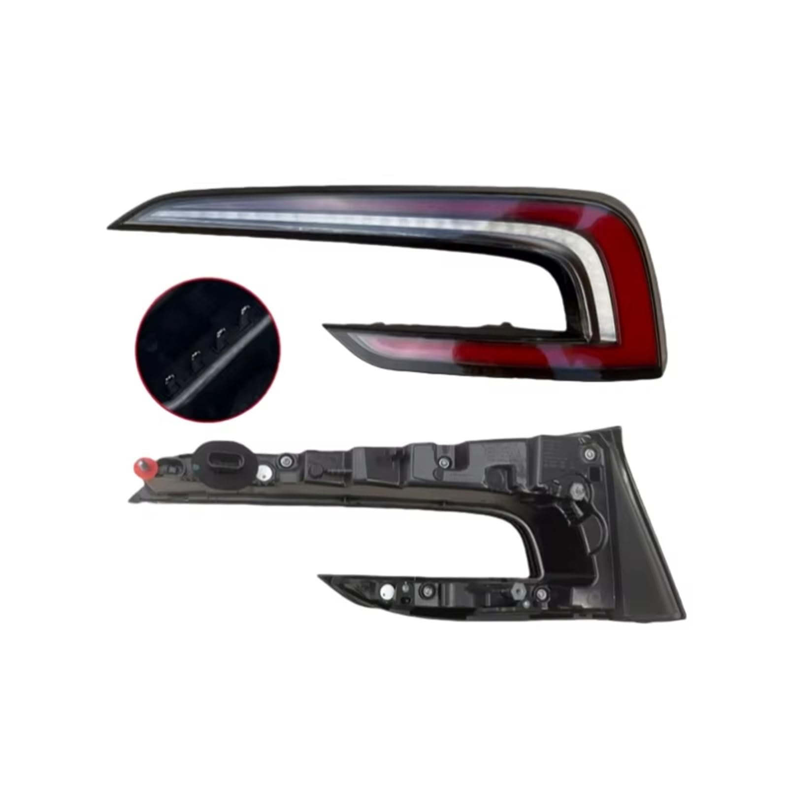 Piloto Trasero Para Tesla Para Model3 2023-2025 1691500-00-F 1691498-00-F Incluye Luz Freno Conjunto Trasera Coche Piloto Posterior(Right)