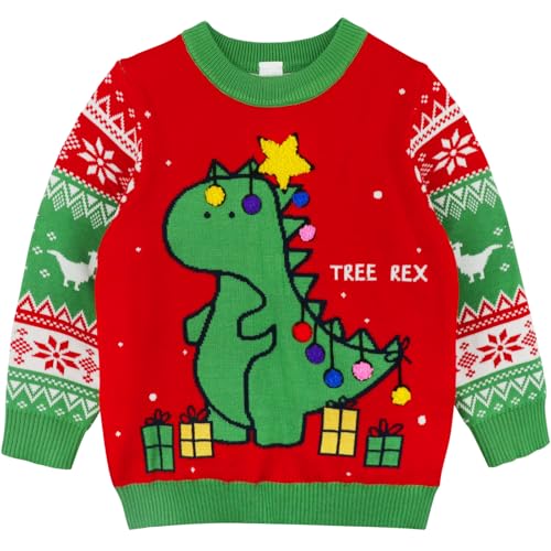 Toddler Boys Ugly Christmas Sweater Funny Xmas Outfits Kids Santa Claus Knit Pullover Holiday Sweatshirt Tops 2-7 Years 1 Toddler Boys Ugly Christmas Sweater Funny Xmas Outfits Kids Santa Claus Knit Pullover Holiday Sweatshirt Tops 2-7 Years