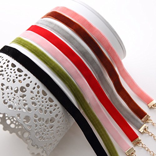 MingJun - 17 pezzi Mutilcolor gotico, stile punk