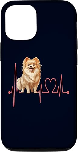 Miniatura 1 de iPhone 14 Juguete ruso perro latido del corazón ECG divertido para los amantes de los perros dueños caso