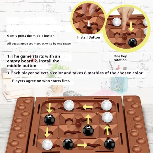 2. Juego de rompecabezas de ajedrez de construcción lógica para creativos y adultos, actividad educativa de estrategia STEM con desafíos multijugador, juego de rompecabezas de estrategia familiar - imagen 9