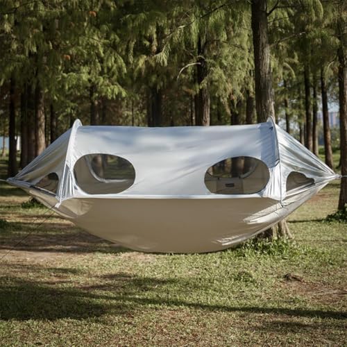Hamac de camping avec sangles d'arbre contre les moustiques