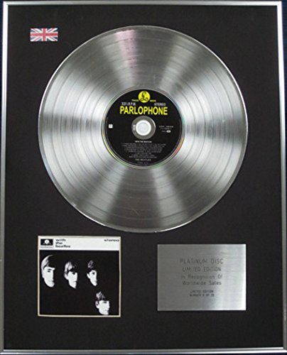 The Beatles – Edition Limitée CD platine disque – avec The Beatles - Les Beatles, Paul McCartney, John Lennon, RIngo Starr, George Harrison The Beatles – Edition Limitée CD platine disque – avec The Beatles
