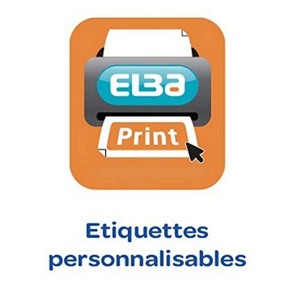 Elba Ultimate Carte Kraft Lot de 25 Dossiers Suspendus pour Armoire A4 Fond 15mm Bleu