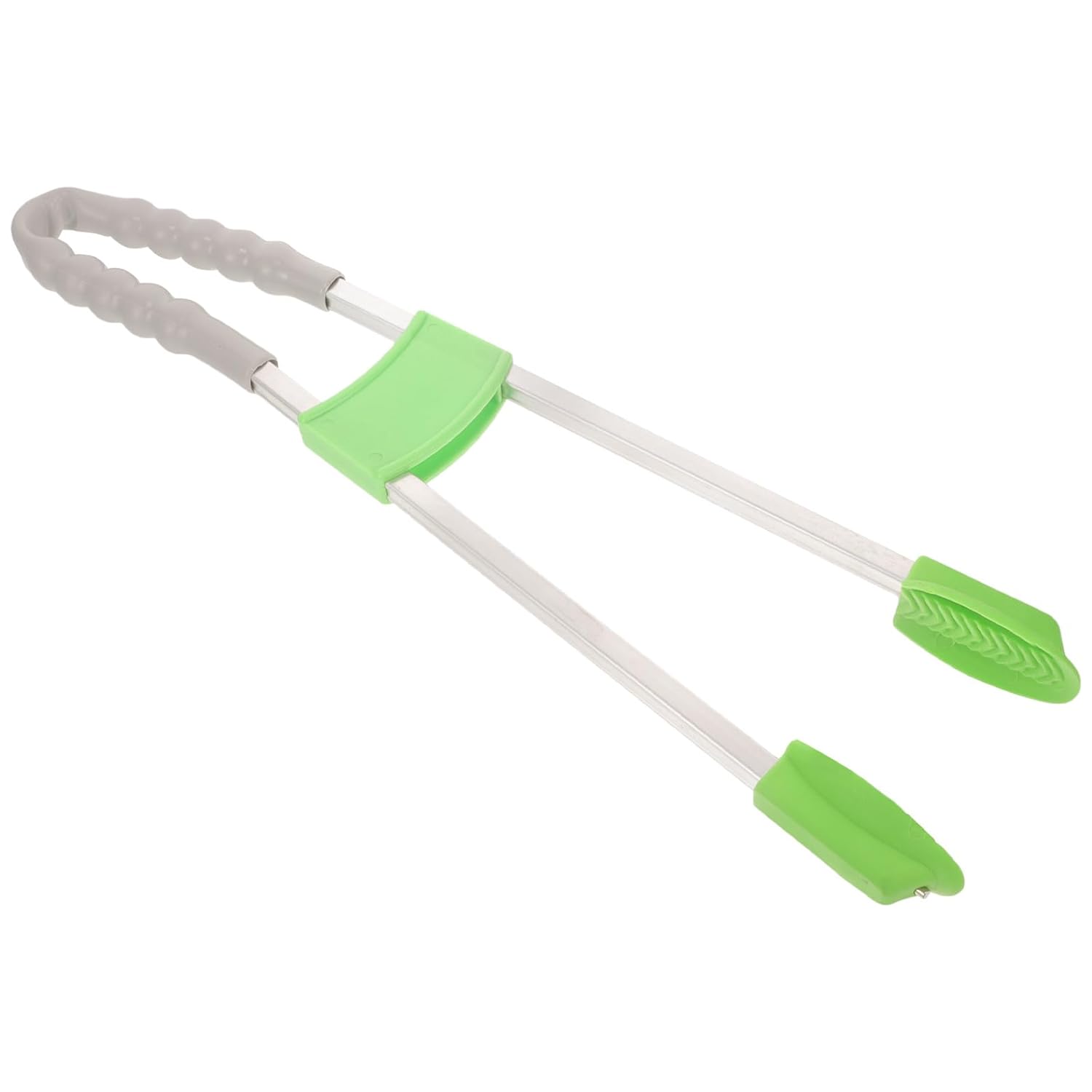 Reusable Trash Picker Grabber Tool with Long Handle Small Green Sanitation Grabber Clip for Litter Pickup for Outdoor and Industrial Use Random Color