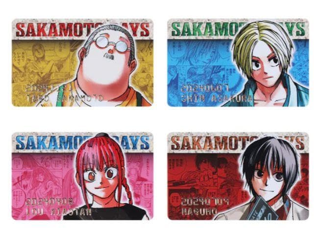 SAKAMOTO DAYS バースデイコレクションカード 2024 10セット 2025，最新作 SAKAMOTO DAYS バースデイコレクションカード 2024 10セット