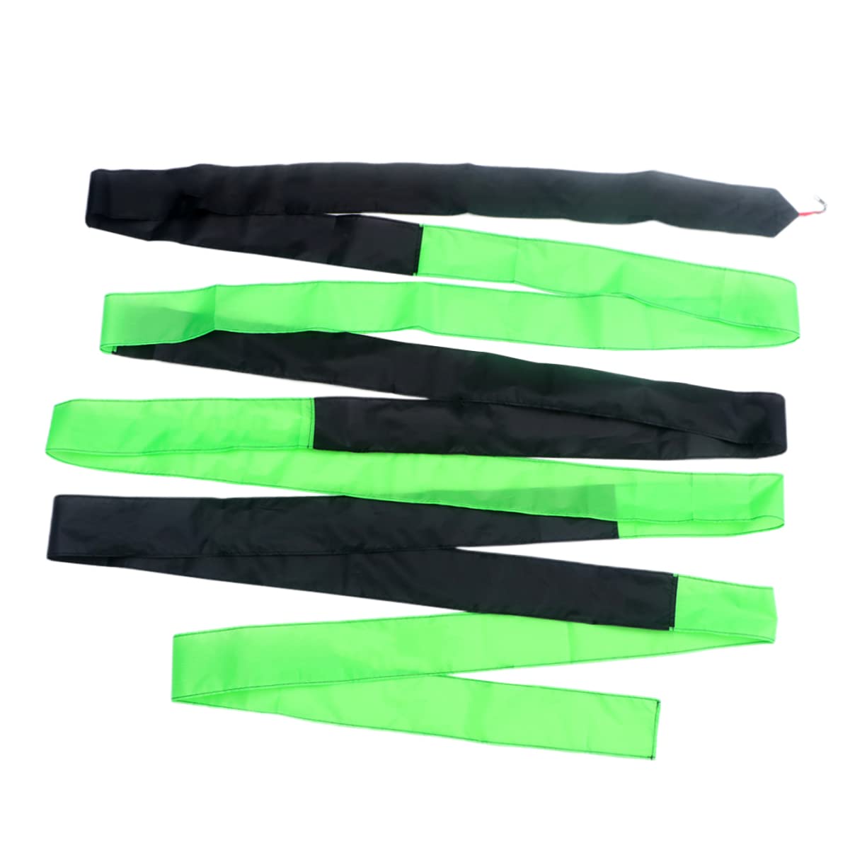 FAVOMOTO 15m Kite Tail Streamer Ribbon Spool Floating Turning Tail for Kites (Green)