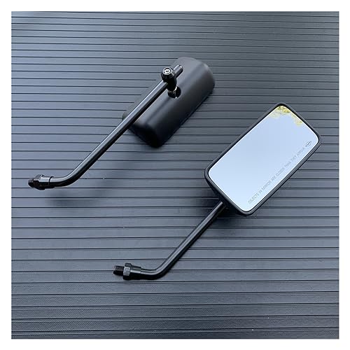 Espejos retrovisores de 10mm antivibración con visión amplia para manillar de moto sport