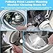 Palksky Washing Machine Cleaning Brush Set, Front Load Washer Machine Cleaner Accessories with 1PCS Drum Slot Cleaner Brushes and 5PCS Crevice Cleaning Brush for Washer Rubber Seal