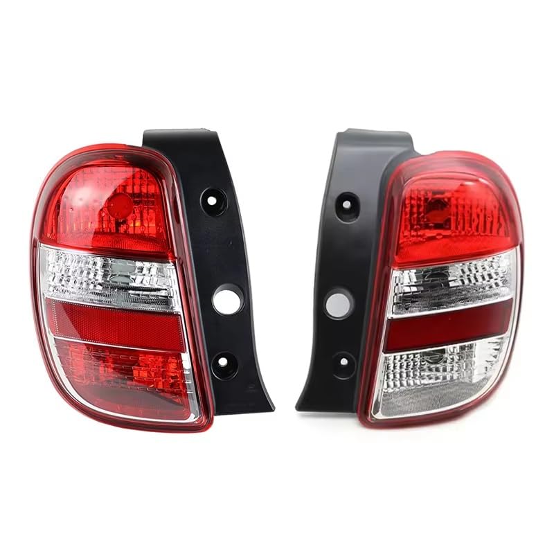 Pilotos Traseros Iluminación Para Nissan Para Micra Para Marzo 2010 2011 2012 2013 Parachoques Trasero Del Coche Luz Trasera Luces Traseras Carcasa La Freno