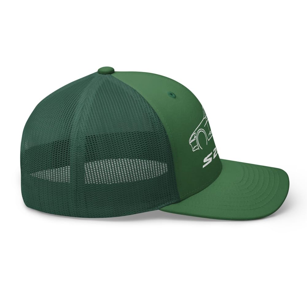 Kabriolet S2000 czapka dla fanów samochodów JDM Minimailst Outline Logo Trucker Cap