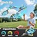 4DRC V31 Foam RC Planes Remote Control Airplanes for Kids Adults 8-16, Remote Control Planes Fighter Jet with Light, 360° Flip Fighter Jet Toy, Gravity Sensing, Stunt Roll, Gifts for Kids Boys