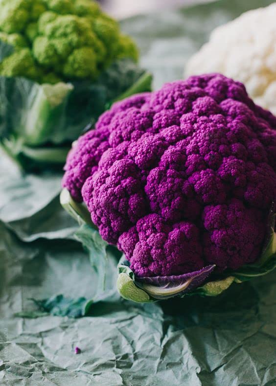 Radha Krishna Agriculture® Imported vegetable Purple Cauliflower F1 Hybrid seeds For Your Home & kitchen Garden (Pack Of 100 Seeds) (B0B1KNL1XX) Amazon Price History, Amazon Price Tracker
