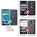 TJS Phone Case Compatible with LG Stylo 4 2018/Stylo 4 Plus/Q Stylus/Q Stylus Plus/Q Stylus Alpha, [Full Coverage Tempered Glass Screen Protector] TPU Matte Color Transparent Clear Soft (Colorful)