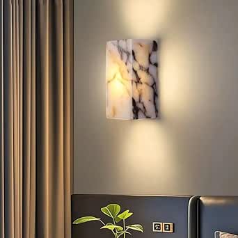 Cube Cuboid Natural Stone Wall Light Art Indoor Sconce for Parlor ...