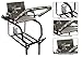 X-Stand Treestands The Duke 20' Single-Person Ladderstand Hunting Tree Stand, Black