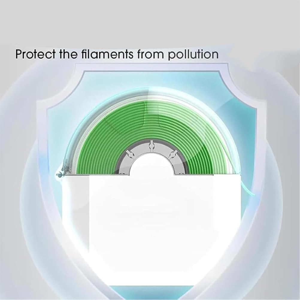 Secador De Filamento para Impresión 3D, Deshidratador Filamento Impresora 3D con Pantalla Táctil, Calentamiento Rápido De 360° Y Temperatura Ajustable 40 ℃ -55 ℃, para Hogar Y Estudio