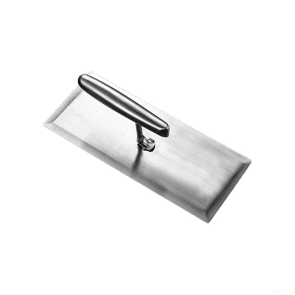 Espátula de para acero Inoxidable 430 para Masilla y - Mango Ergonómico Antideslizante para herramienta de para construcción y BBQ 28cm(small)