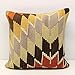 Kilimwarehouse Throw Pillow Cover 20x20 inch (50x50 cm) Retro Pillow Living Room Kilim Pillow Cover Novelty Home Decor Handmade Kilim Cushion Cover Decorative Pillow Bohemian Cushion