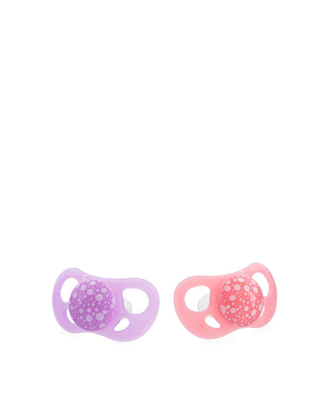 Twistshake 78088 Twistshake 6+ Ay Ikili Ortodontik Silikon Yalancı Emzik, Pembe/Mor