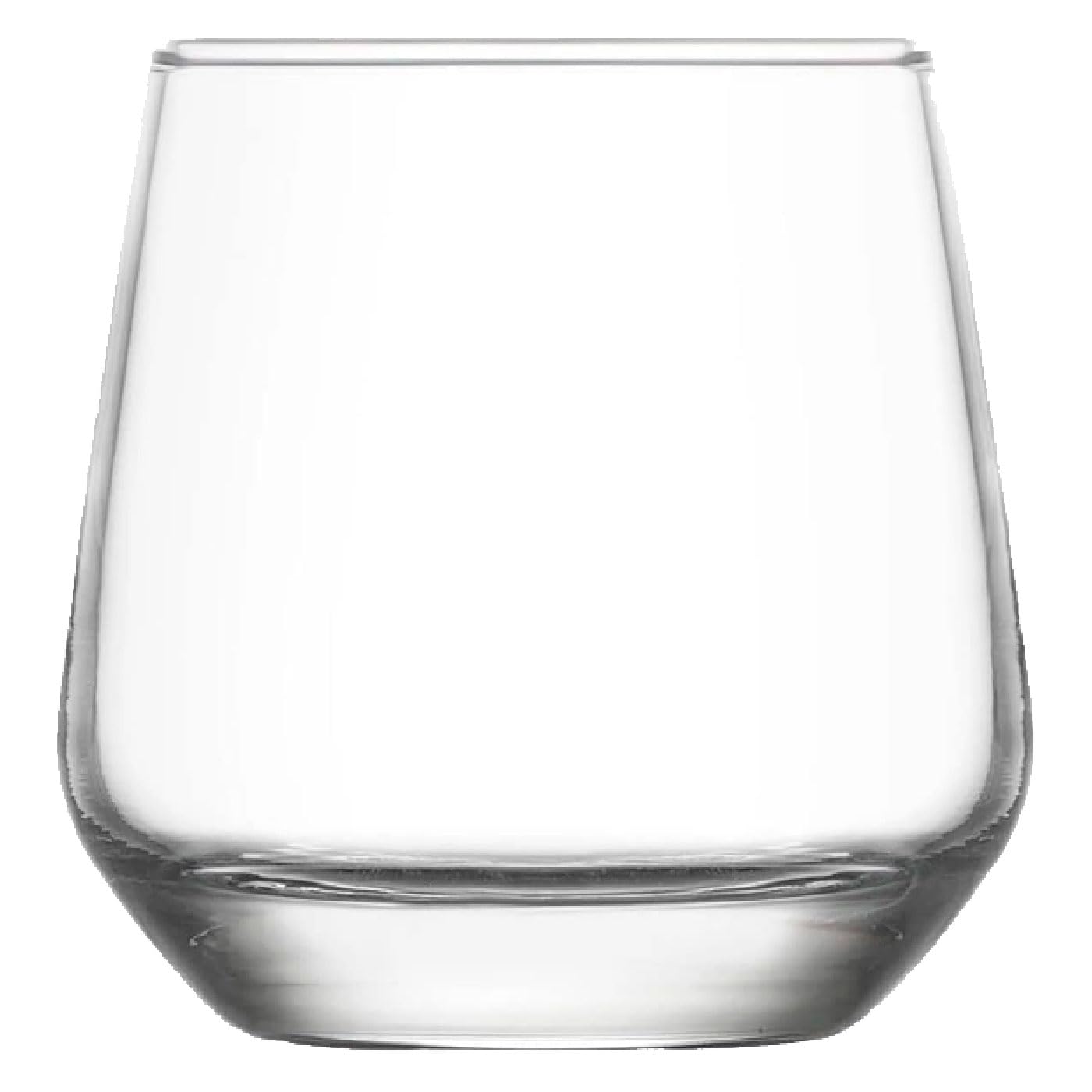 Acan Tradineur - Pack de 6 Cajas de 6 Vasos Modelo Lal - Capacidad: 345 ml - Fabricado en Vidrio Resistente - Apto para lavavajillas - Tamaño aprox: Ø 7 x 9 cm - 36 Uds Totales.