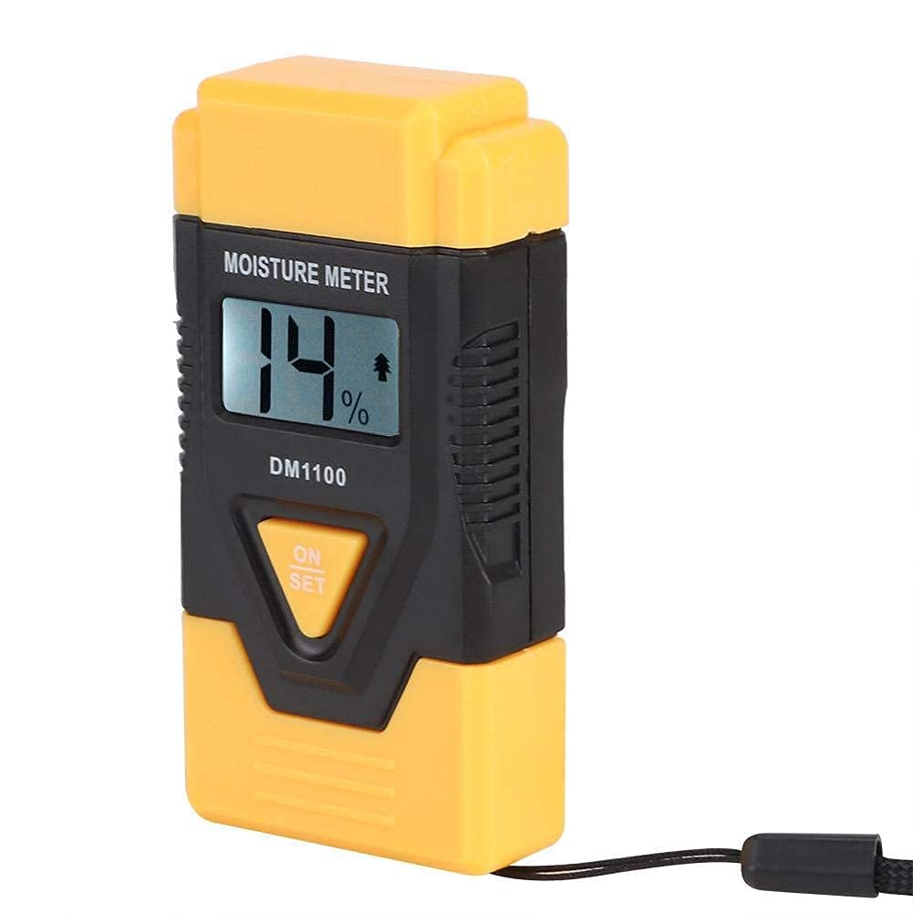 Moisture Meter Tester Soil Moisture Meter LCD Display Digital Wood Box Moisture Plaster Concrete Protocols Box for The Garden Home JB-Tong