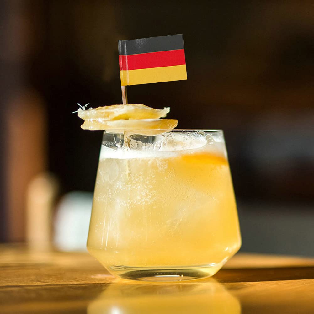 200pcs Belgium Toothpick Flags For Party Decor
