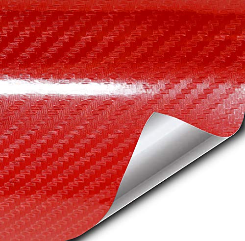 Film vinyle époxy rouge VVIVID pour relooker l'intérieur de sa voiture
