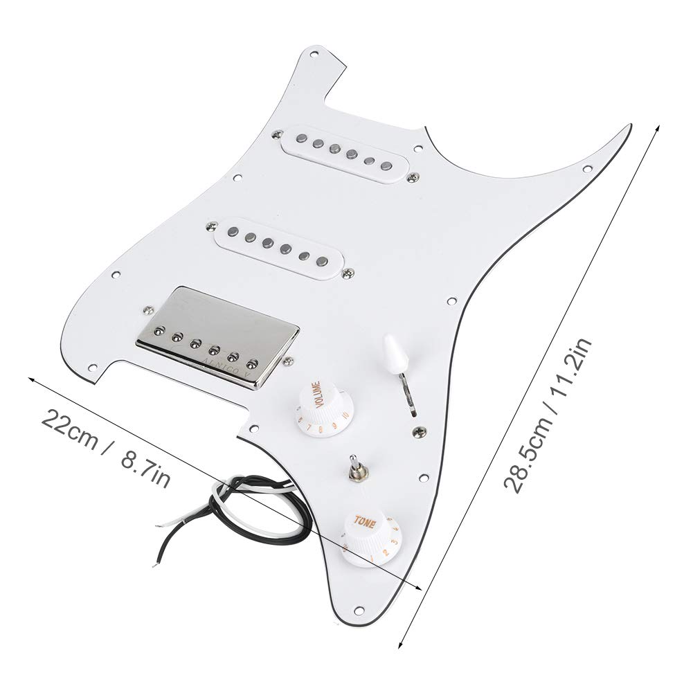 Pickup per chitarra, battipenna per pickup per chitarra elegante retrò chiaro e luminoso per musica country pop surf country rock blues, ska e rock classico