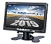 Upgrade Backup Camera Monitor 7 Inch Rearview Reversing LCD Monitor, 1280X720P Resolution Screen, Two Video Input Plug V1/V2 Car Rearview Cameras,- HD Transmission, Four-pin Interface - DVKNM (DBT)