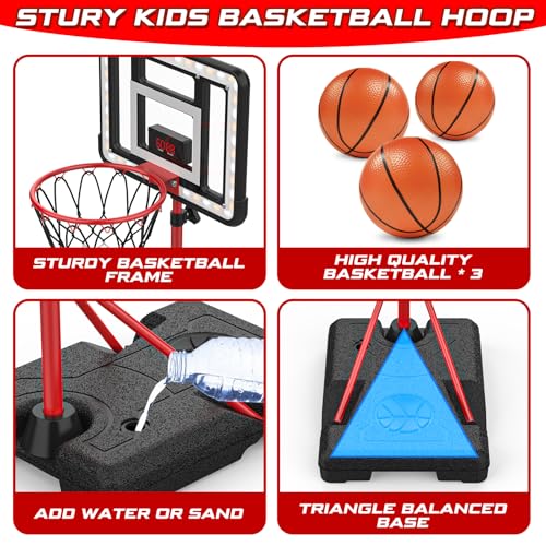 Kroyedfuw N04 Basketball Hoop For Kids thumb #4